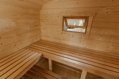 Quad Sauna with Steam Room and Terrace (2.8m)