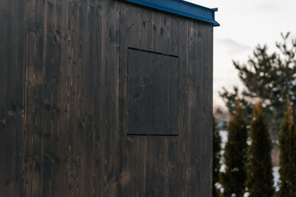 CLT Standard Sauna with Steam room and Mini Terrace